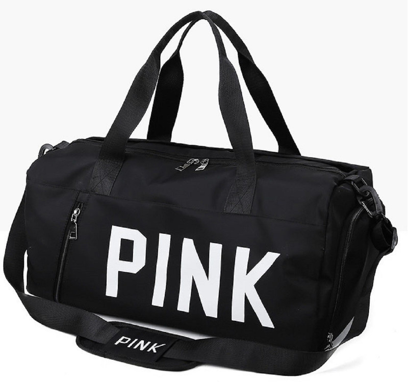 pink workout bag