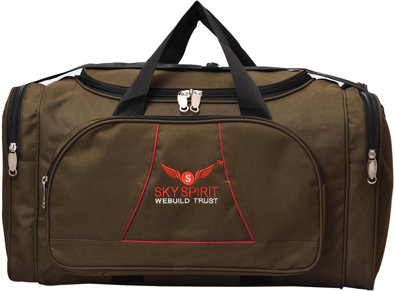 sky spirit (Expandable) (Expandable) Waterproof Travel Duffel Bag(Green)