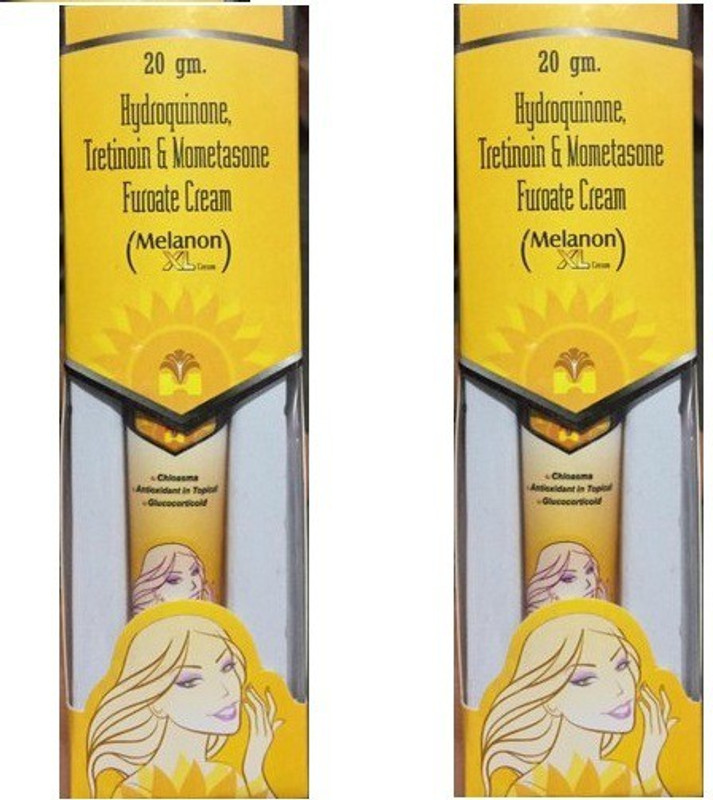 curewell Melanon Xl Cream Remove dark spots 20 gm each Pack of 2(20 g)