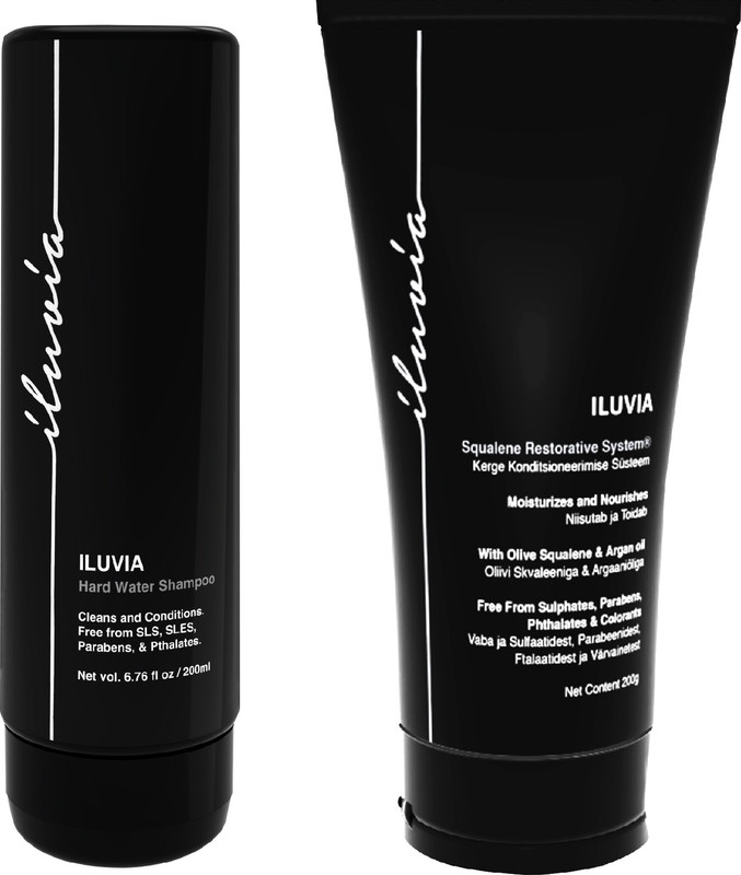 iluvia Hard Water Shampoo and Squalene Restorative System(400 ml)