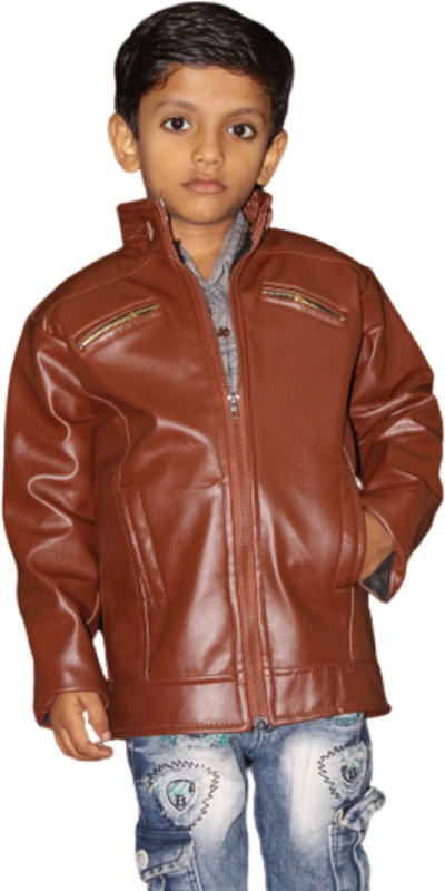 intacox Full Sleeve Solid Boy's Jacket