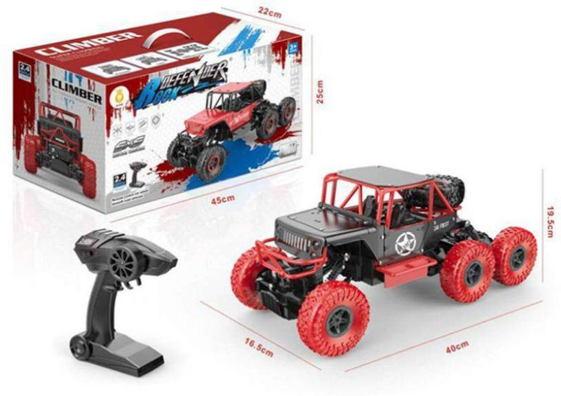 latest radhe RC Rock Crawler 1 Per 18 Adventure Climbing Remote Control Car(Multicolor)