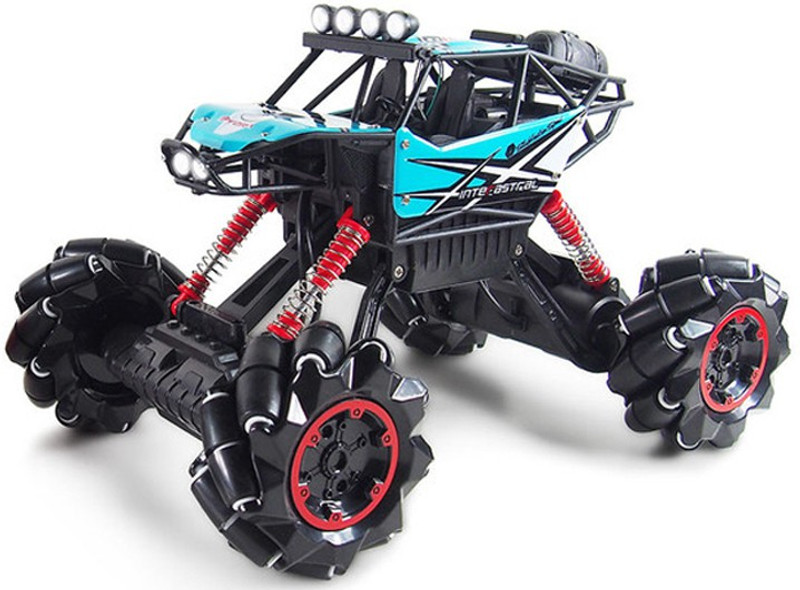 Tygatec Remote Control Car High-Speed Racing Drift Climbing Car Toy Kids(Blue)