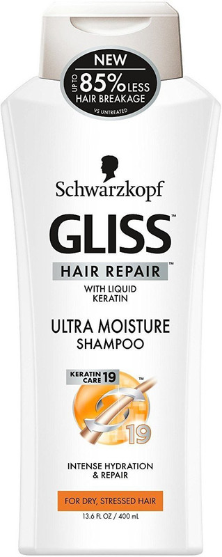gliss kur Shampoo Ultra Moisture 13.6 Ounce (400ml)(400 ml)
