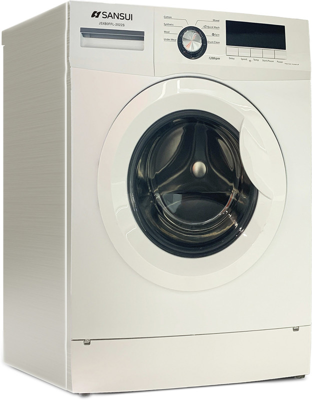Sansui 6 kg Fully Automatic Front Load with In-built Heater White(JSX60FFL-2022S) Sansui 6 kg Fully Automatic Front Load with In-built Heater White(JSX60FFL-2022S)