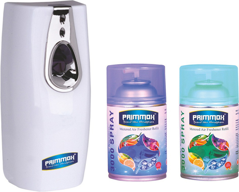 primmox cool water, lemon grass Automatic Spray (Pack of 2)(3 Units)