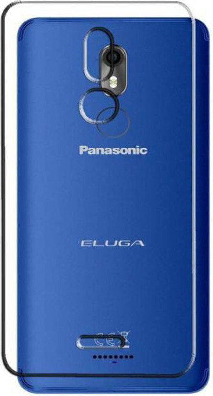 jics Back Cover for Panasonic Eluga Ray 530(Transparent, Dual Protection, Silicon)