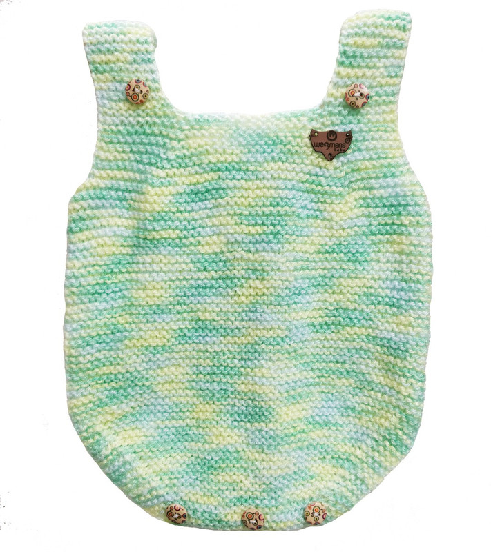 wegmans Romper For Boys & Girls Self Design Pure Wool(Multicolor, Pack of 1)