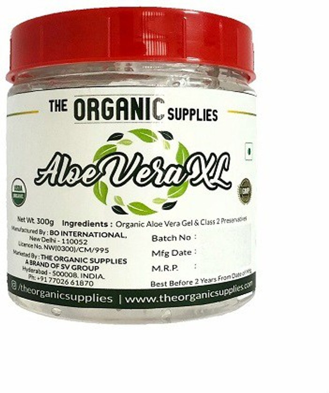The Organic Supplies Aloe Vera Xl 300 G | Desertcart Aruba
