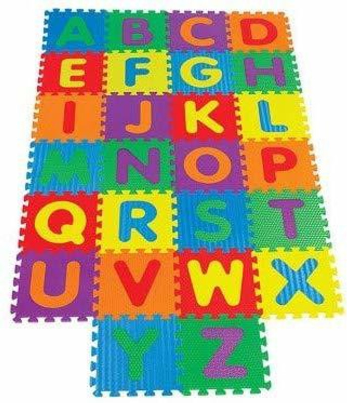 gorgeous moment Play Mat 36 Tiles Kids Puzzle Mats Foam Kids Educational(36 Pieces)