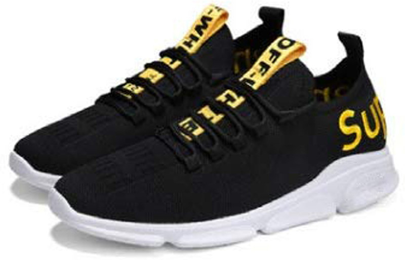 otoos Running Shoes For Men(Black)