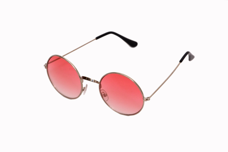 iking Round Sunglasses(Red)