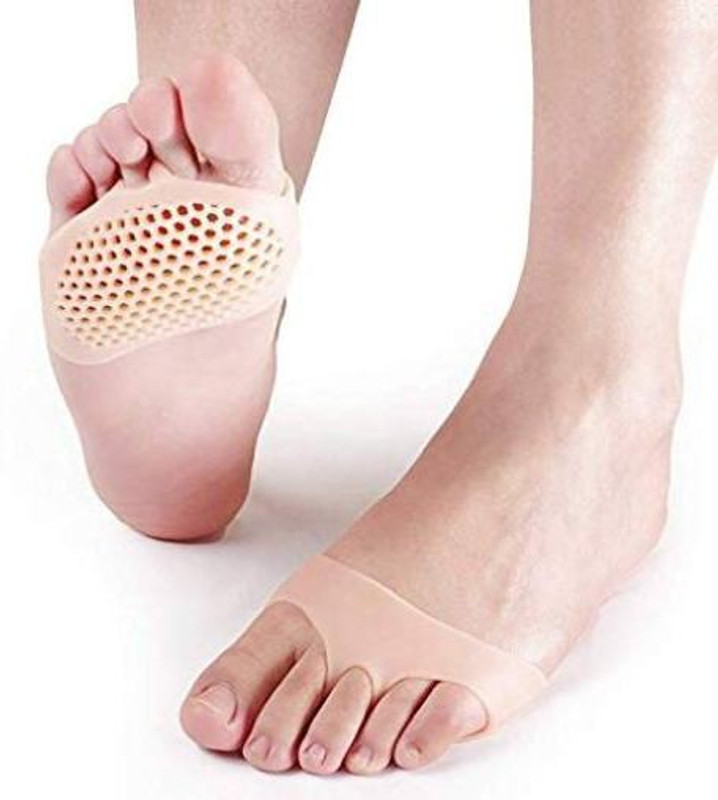 kasodariya enterprise Metatarsal ball silicon gel Half Toe Sleve Forfoot Pads Foot Support(Beige)
