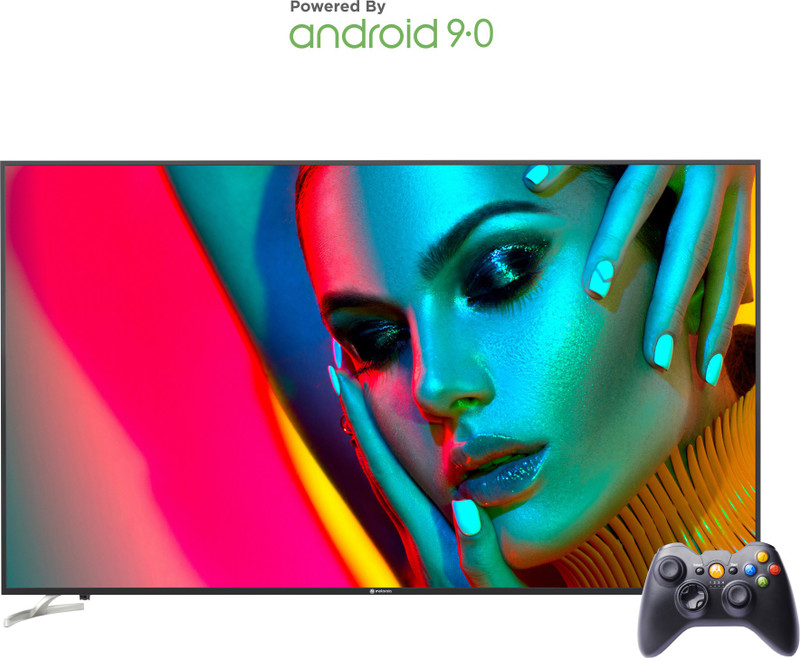 Motorola 189cm (75 inch) Ultra HD (4K) LED Smart Android TV with Wireless Gamepad(75SAUHDM) Motorola 189cm (75 inch) Ultra HD (4K) LED Smart Android TV with Wireless Gamepad(75SAUHDM)