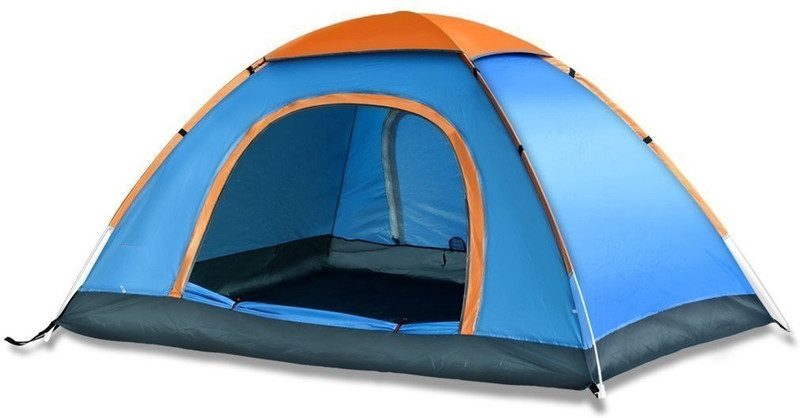 akshar creation tent Tent - For 4 Person, Winter, Summer, monsoon(Yellow)