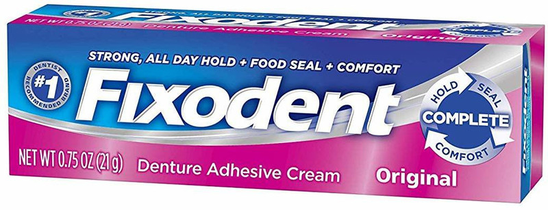 Fixodent Denture Adhesive Cream Toothpaste(21 g)