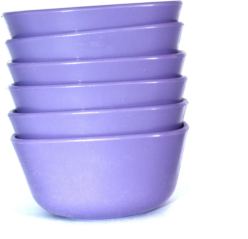 oleander Polypropylene Soup Bowl(Blue, Pack of 6)
