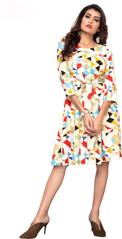princess trade link Women A-line Multicolor Dress