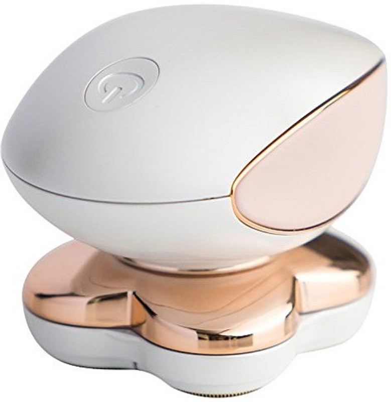 jeval Rechargeable Electronic Cordless Legs Wet and Dry Hair Remover Corded Epilator(White)