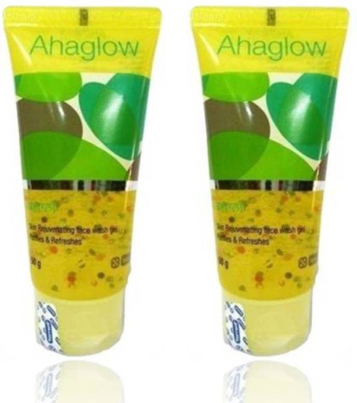 ahaglow Advance Fce wash Skin rejuvenating face wash gel - purifies Face Wash(100 g)