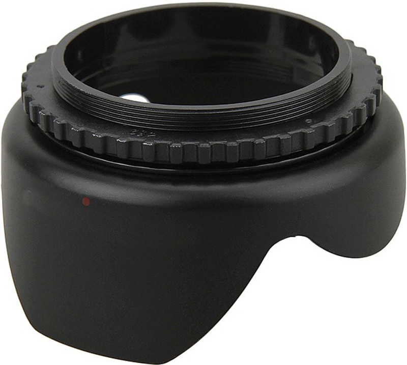 Stela LS-52 Camera lens hood Compatible with Screw-in lens hood 52MM  Lens Hood(125 mm, Black)