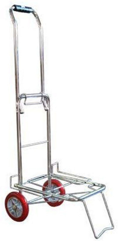 heet Two Wheel Foldable Luggage Cart Trolley Luggage Trolley(Foldable)