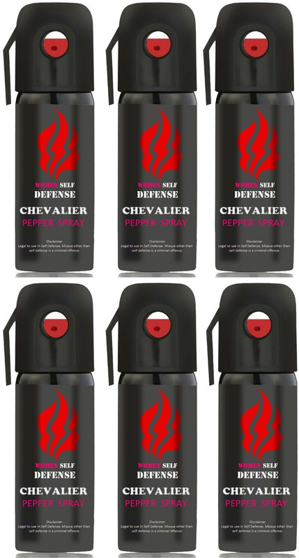 Soldier Ultra Strong Women Self Defence Pepper Spray for Safety/Protection, Compact Size with Clip | Max Protection - 45 shots | 60 ml Pepper Stream Spray