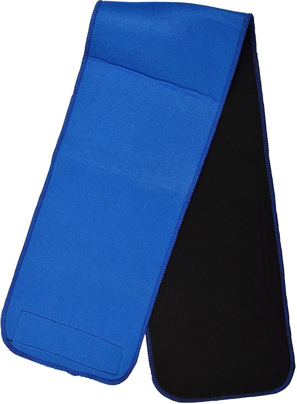 smile4u Belt Yoga Wrap Hot Belt Unisex Weight Loss Back Pain(BLUE) Waist Support(Blue)