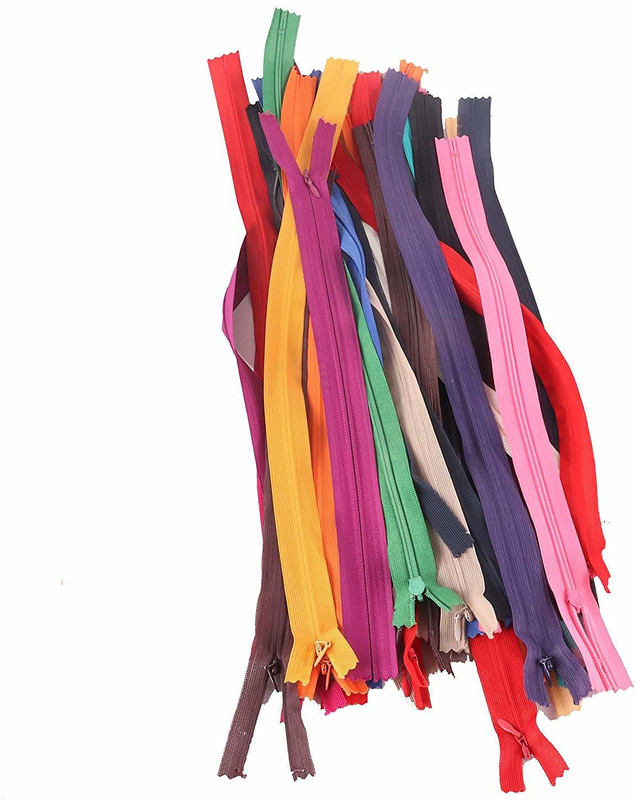 bestyzz firstzz Invisible (Concealed) Zipper Multicolor Synthetic Invisible Zipper