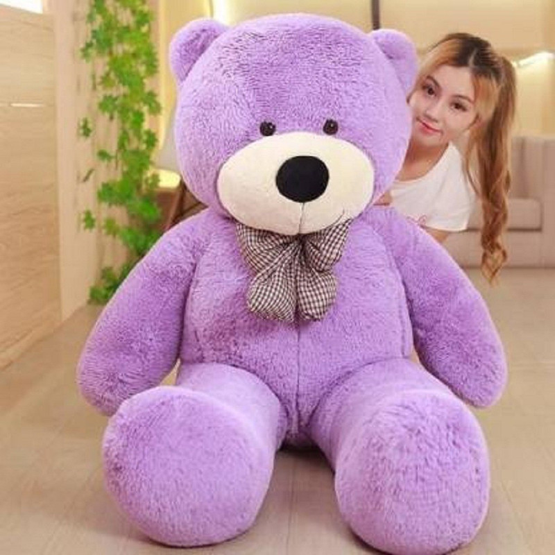 emutz Purple Color 3 feet (90.5cm) Teddy Bear for best birthday gift  - 36 inch(Purple)