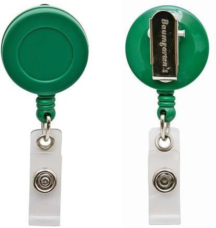 offimart Green Round ID Card Holder