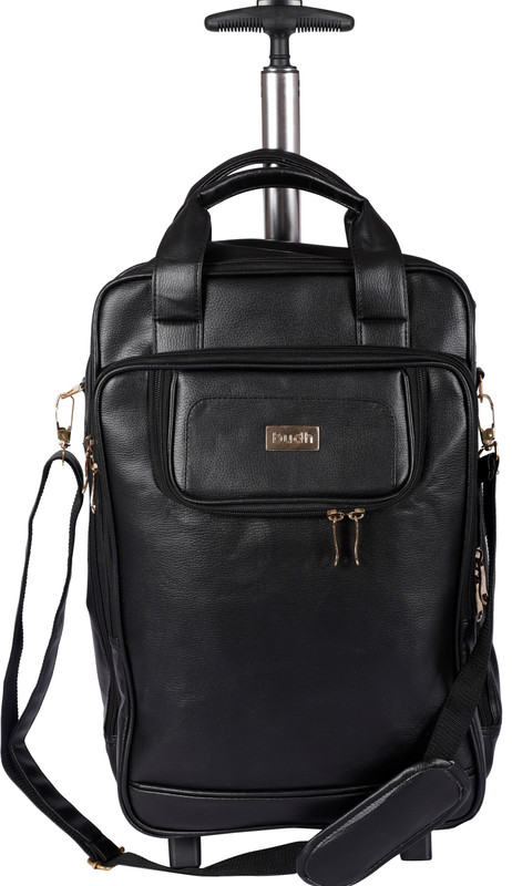 budh BUDH014 40 L Trolley Laptop Backpack(Black)