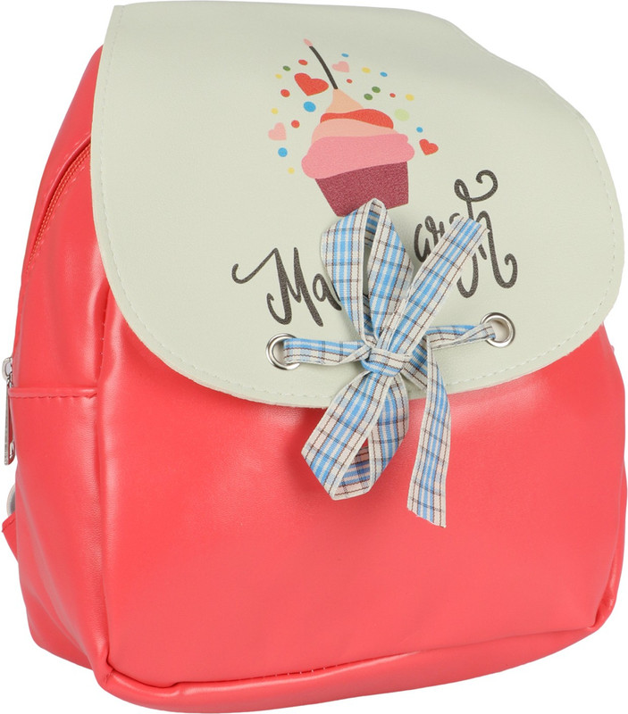 aims fusion BAGPACK FOR GIRLS AND BOYS Waterproof Backpack(Red, 7 L)