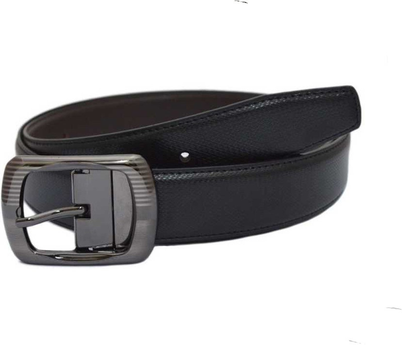 im bond Men Black, Brown Genuine Leather Belt