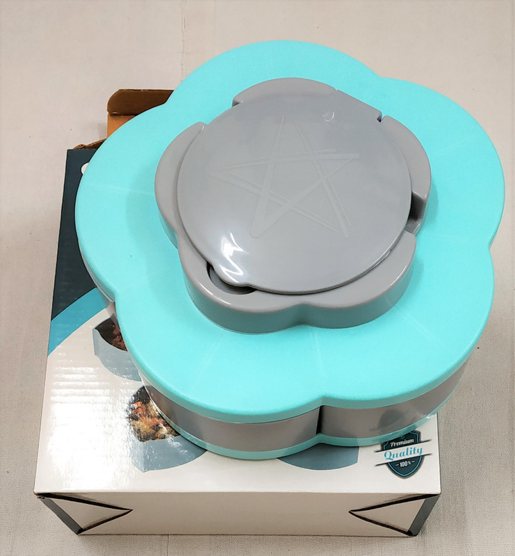 aneyev SDN Smart Cady Flower Petal Box 1 Piece Condiment Set(Plastic)