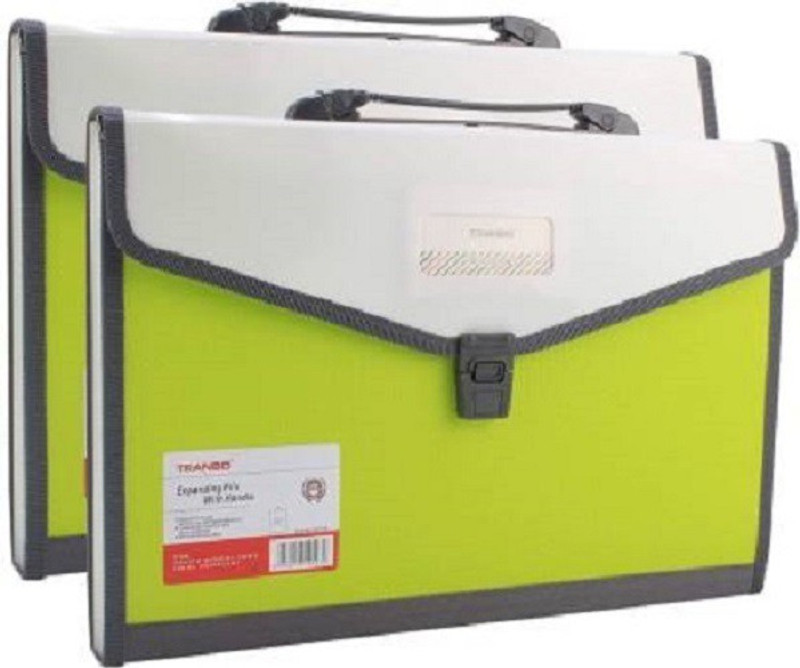 somyacreations Polypropylene File folder(Set Of 1, Light Green)