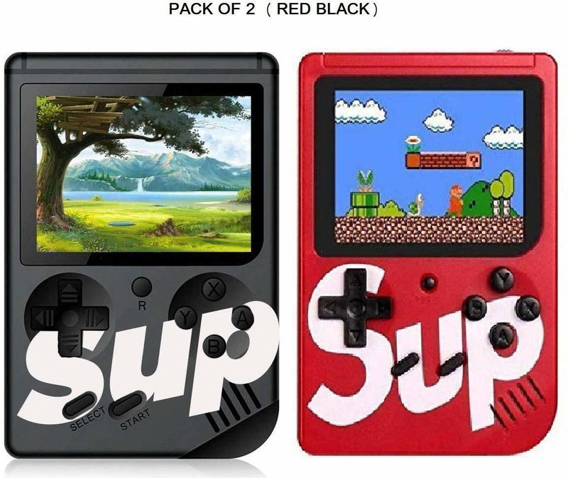 electrospace Port Game Console Video Gaming Player Game Best Toy for Kids Handheld Gaming Console(RED & BLACK)