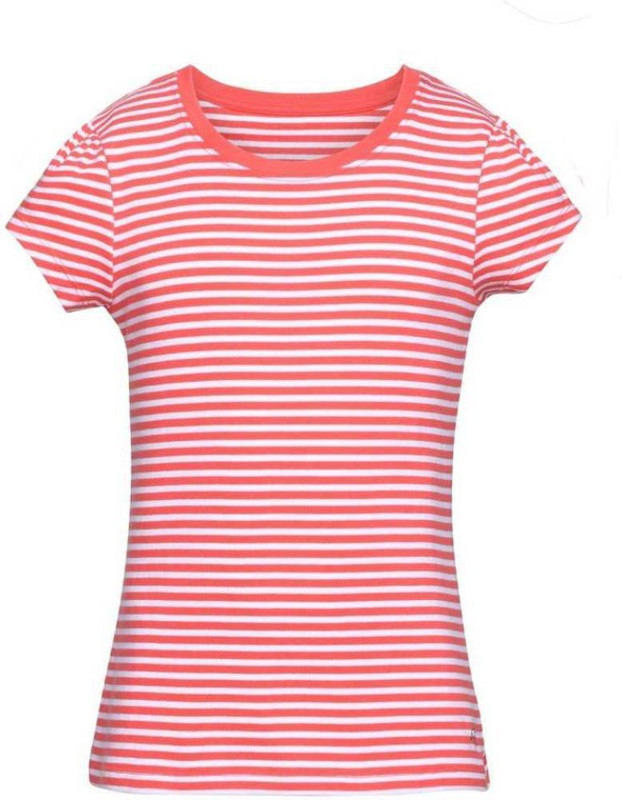 batook Girls Cotton Chambray Blend A-line Top(Red, Pack of 1)