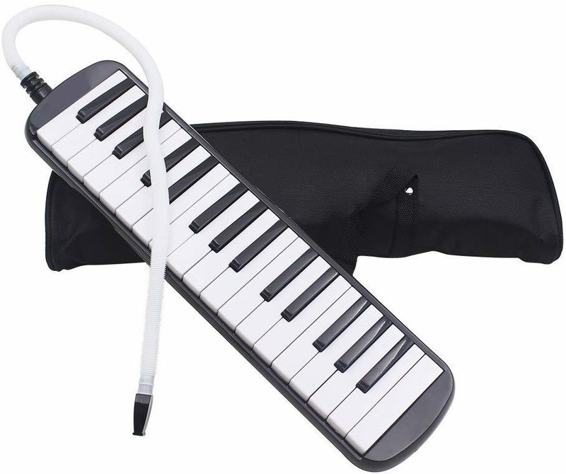 CrazyBuy 32 Key Melodica with Blowpipe with Bag Toy Gift(Multicolor)