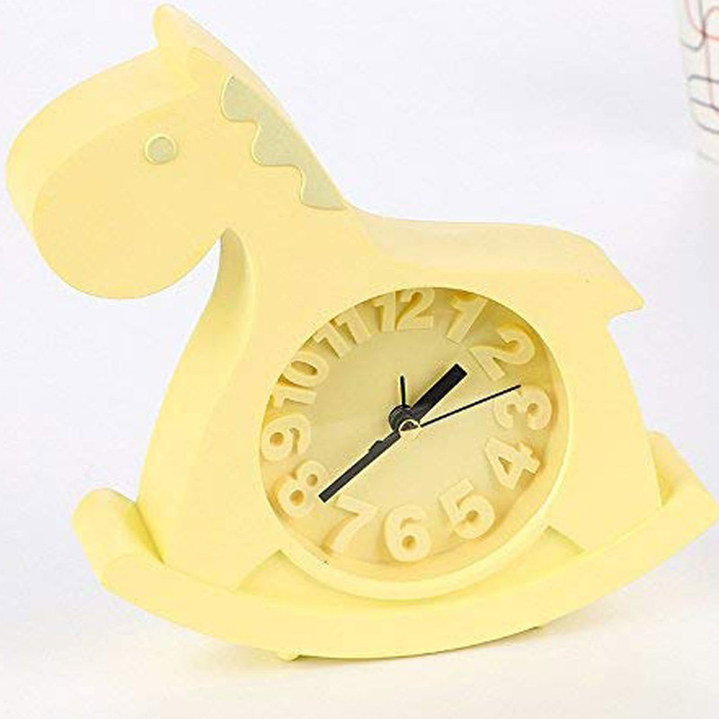 kreiz Analog Yellow Clock