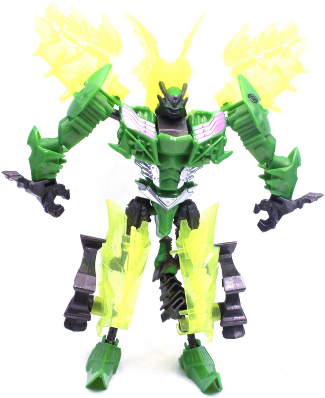 Green cheap transformer dinosaur