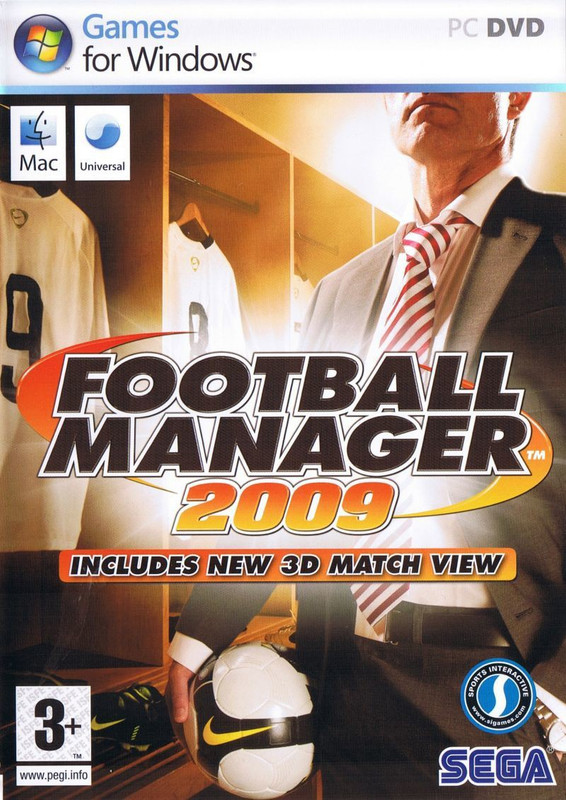 Football Manager 2009 PC Game Setup(Code in the Box - for PC)