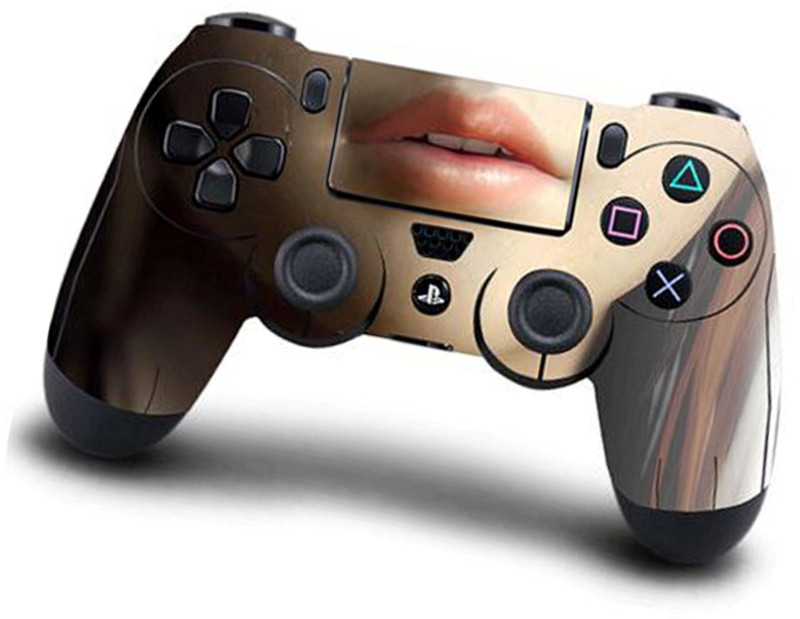 dualshock Controller - Gamepad ( Face Skin Stickers)  Gamepad(Multicolor, For PS4)