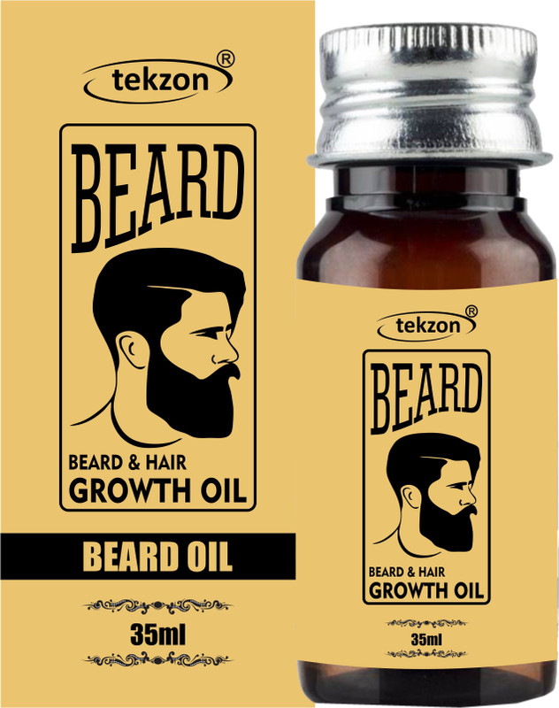 tekzon Beard Hair Growth Oil (Blend of 10 Natural Oils) Hair Oil(35 ml)