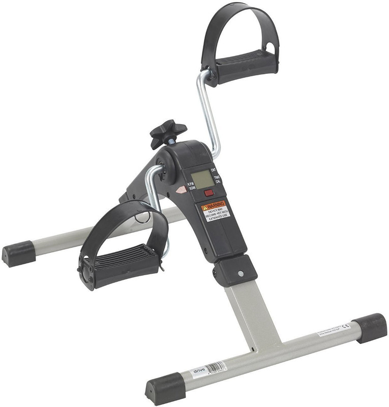 NIMYANK Mini Cycle Exercise Bike Folding Bike Exercise Bike4 Mini Pedal Exerciser Cycle
