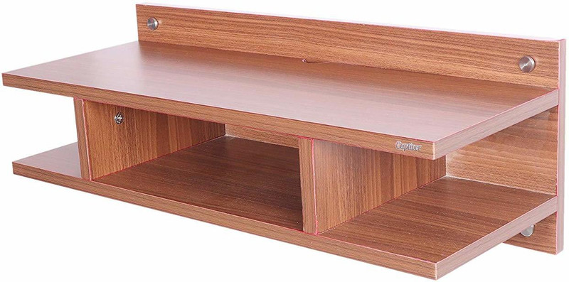 all crafts art WOODEN setup box MDF (Medium Density Fiber) Wall Shelf(Number of Shelves - 4, Brown)