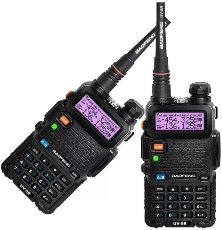 spydo BAOFENG uv5r walkie talkie uhf400-470mhz BAOFENG uv5r walkie talkie uhf400-470mgz Walkie Talkie(Black)