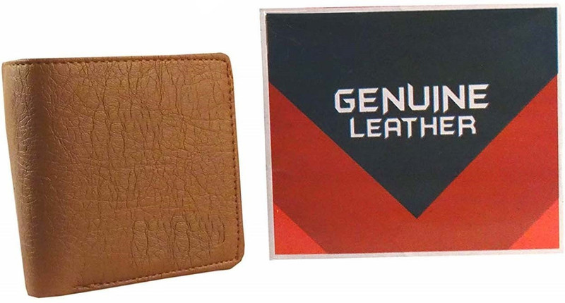 narang purse Men Brown Genuine Leather Wallet(5 Card Slots)