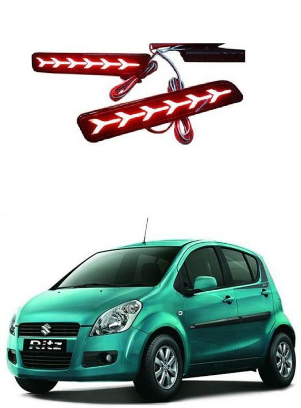 PRTEK Bumpe(Rea/Back) Ca Reflecto Light  (Red) 002 Car Reflector Light(Red)