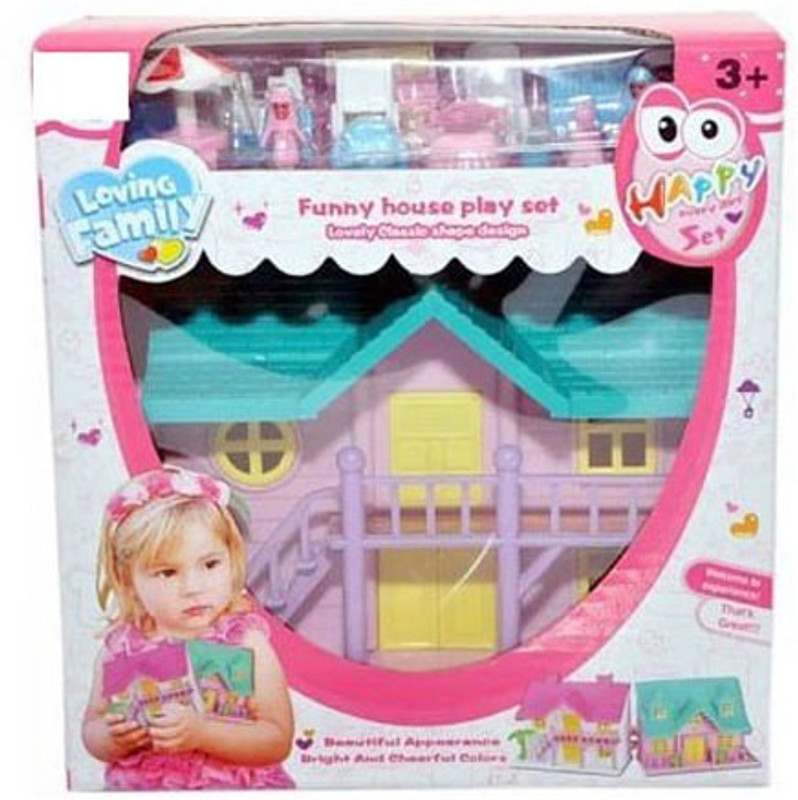 kluzie Learning/Educational Kids Toy Funny House Play Set(Multicolor)